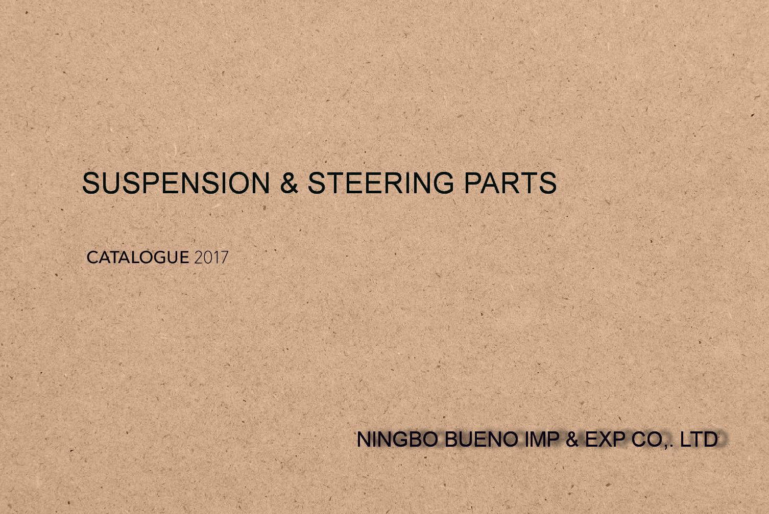 SUSPENSION & STEERING PARTS